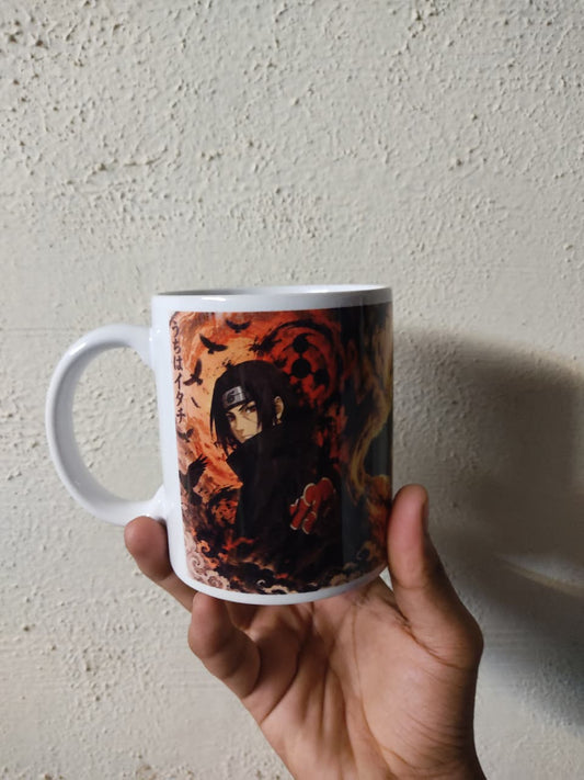 Naruto X Goku X Itachi Anime Coffee And Tea Mug