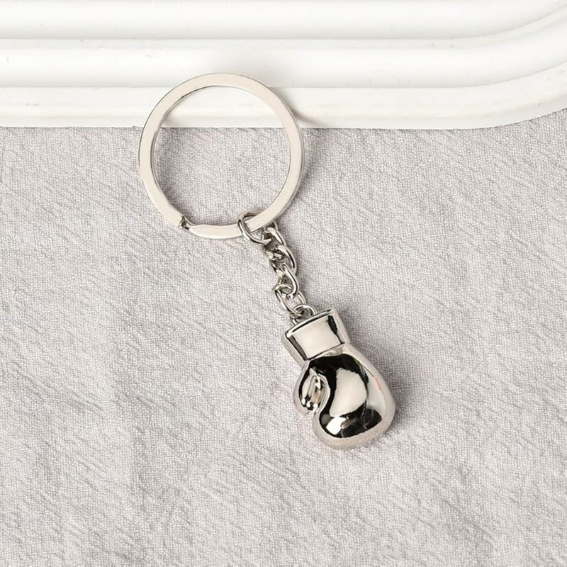 Boxing Glove Metal Keychain