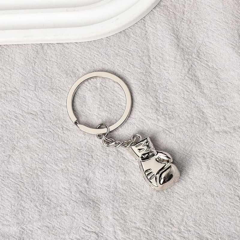 Boxing Glove Metal Keychain