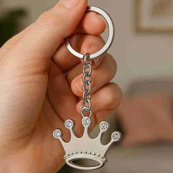 Crown Metal Keychain