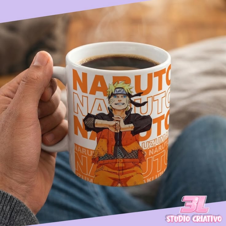 Naruto Anime Coffee And Tea Mug