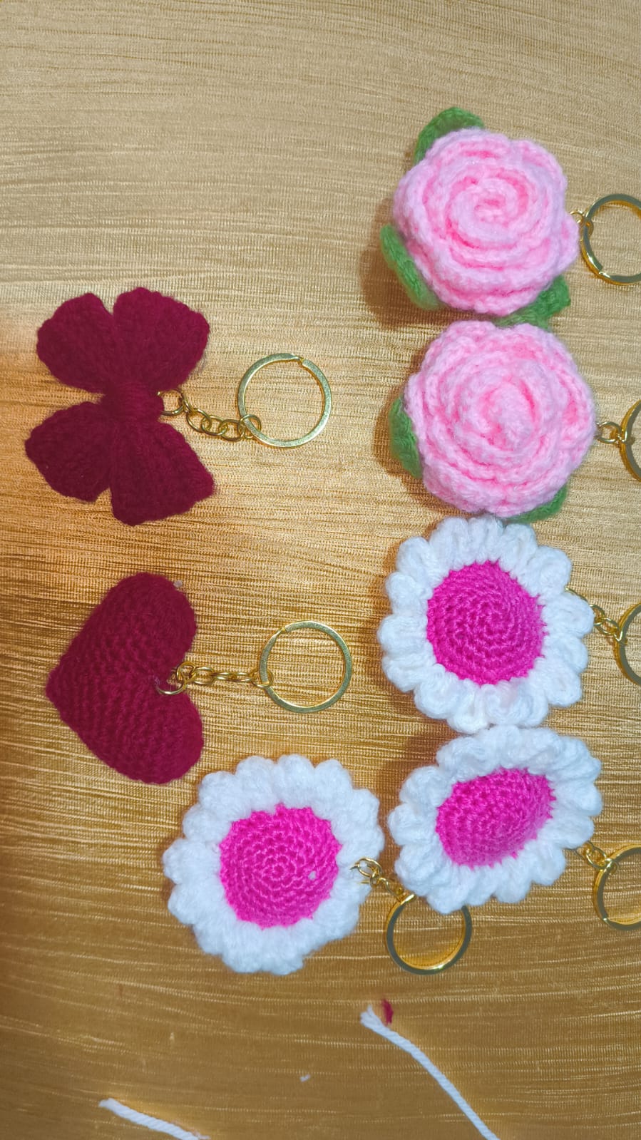 ✨ Handmade Crochet Keychains Collection