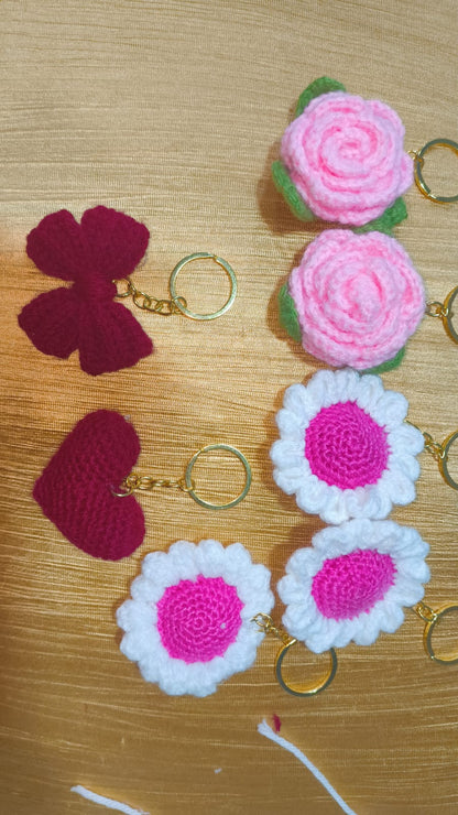 ✨ Handmade Crochet Keychains Collection