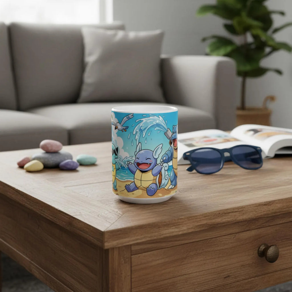Pokémon Coffee Mug for Kids & Adults | Cute Pokémon Printed Ceramic Tea & Coffee Cup | Anime Mug for Home, Office & School | Birthday Gift for Boys, Girls & Pokémon Fans