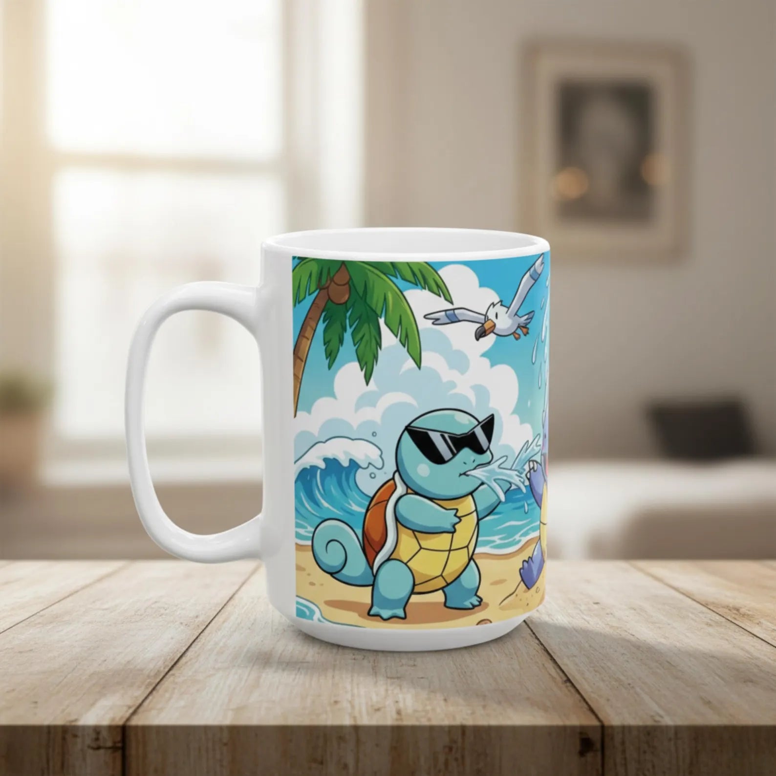 Pokémon Coffee Mug for Kids & Adults | Cute Pokémon Printed Ceramic Tea & Coffee Cup | Anime Mug for Home, Office & School | Birthday Gift for Boys, Girls & Pokémon Fans