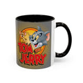 Tom & Jerry Coffee Mug for Kids & Adults | Cute Cartoon Printed Ceramic Tea & Coffee Cup | Funny Anime Mug for Home, Office & School | Birthday Gift for Tom & Jerry Fans