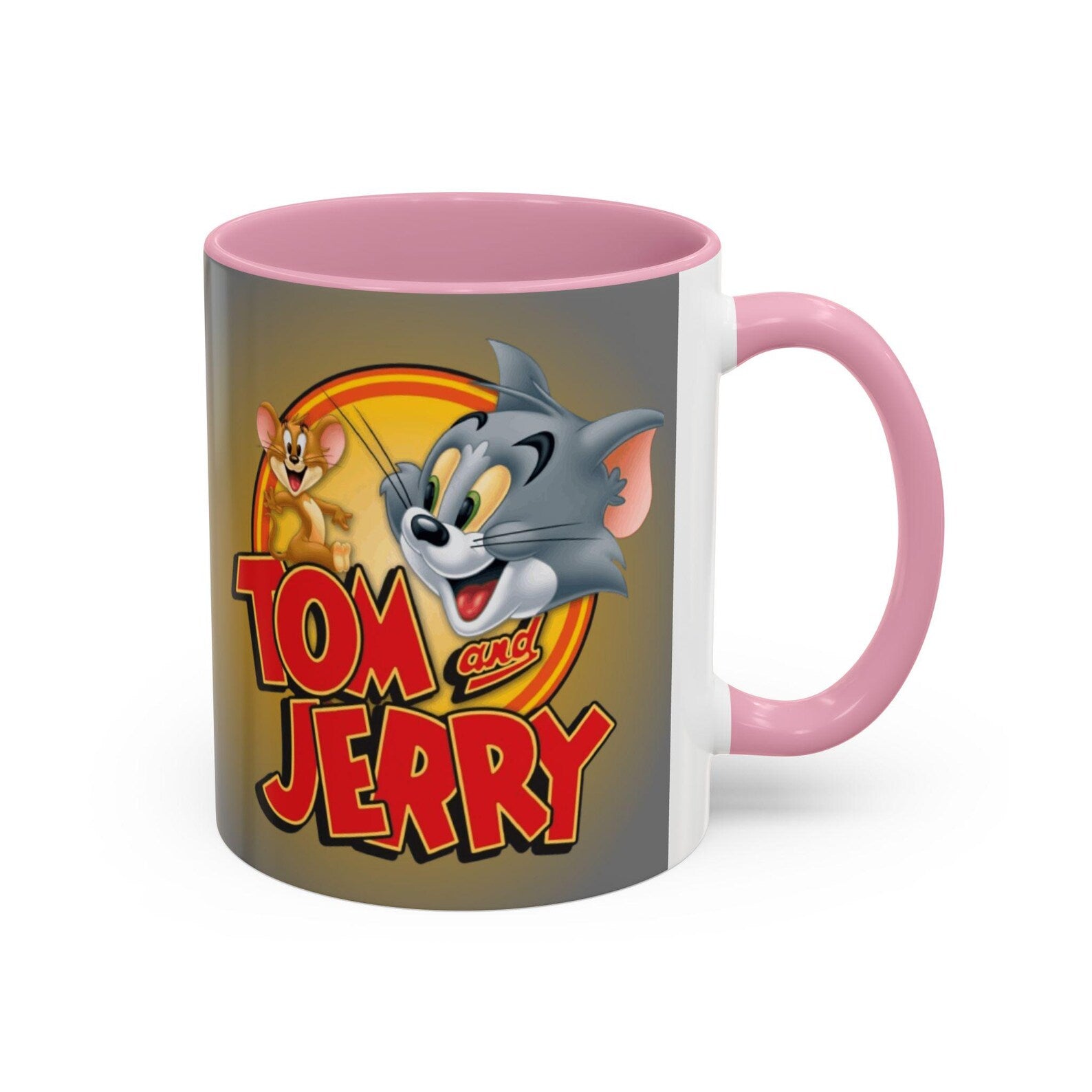 Tom & Jerry Coffee Mug for Kids & Adults | Cute Cartoon Printed Ceramic Tea & Coffee Cup | Funny Anime Mug for Home, Office & School | Birthday Gift for Tom & Jerry Fans