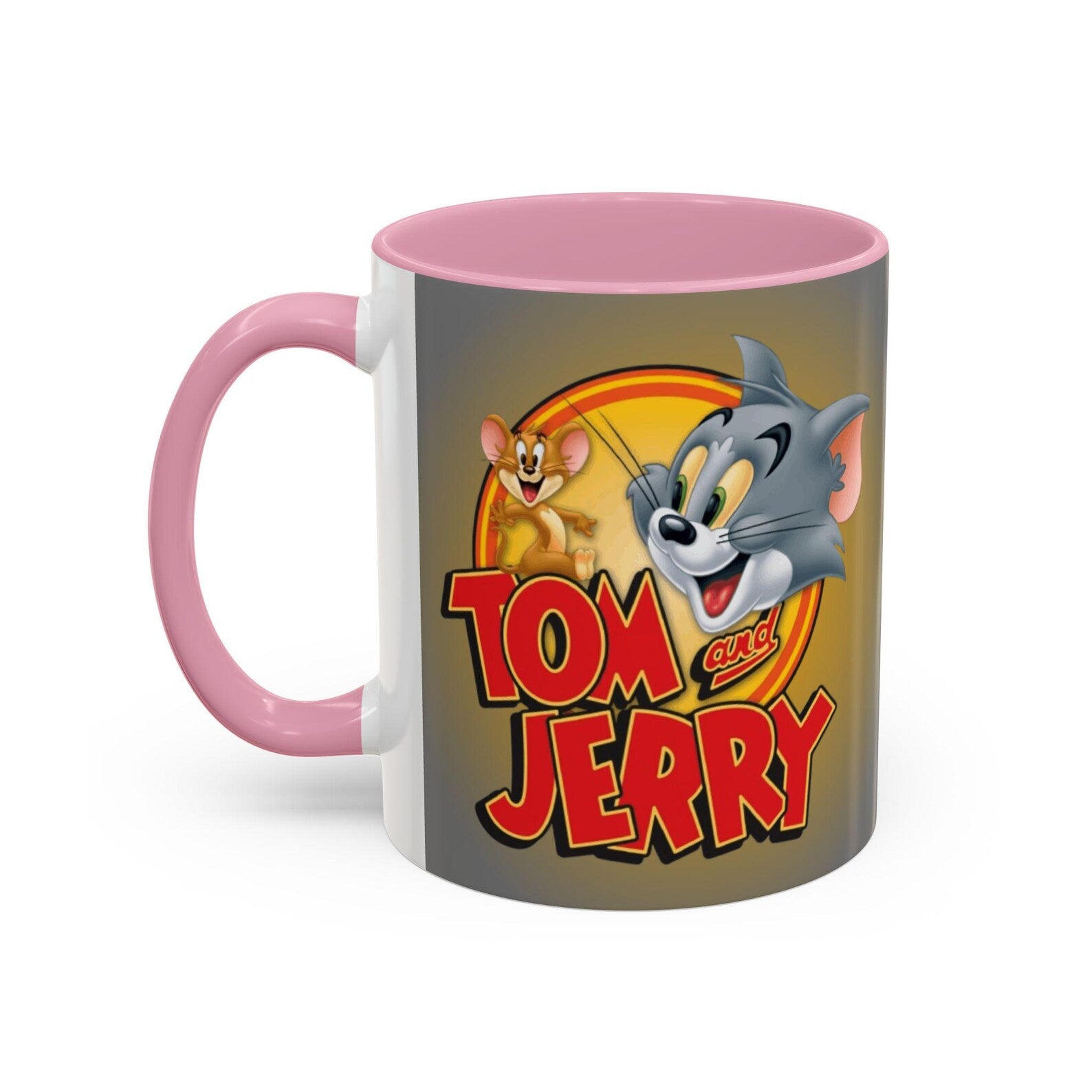 Tom & Jerry Coffee Mug for Kids & Adults | Cute Cartoon Printed Ceramic Tea & Coffee Cup | Funny Anime Mug for Home, Office & School | Birthday Gift for Tom & Jerry Fans