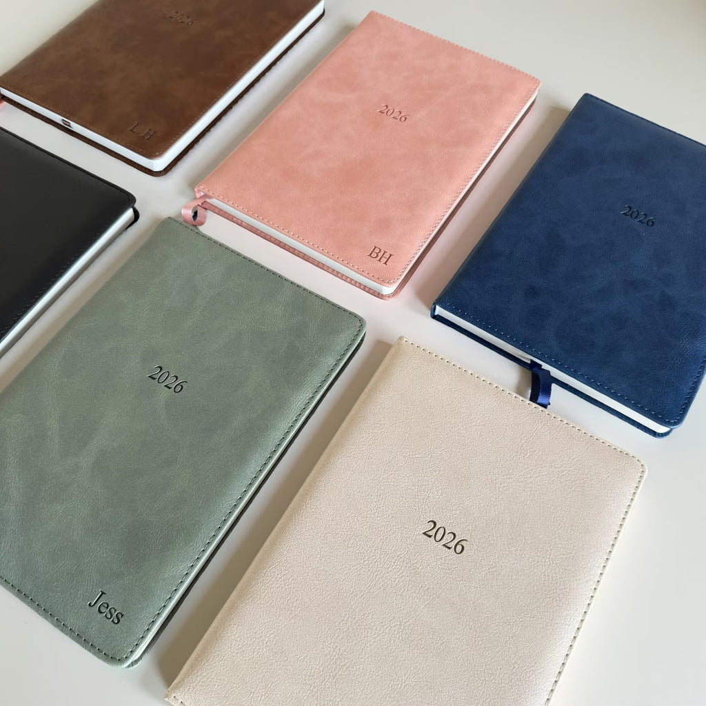 Personalized Diary with Custom Name – Elegant Journal for Writing, Planning & Gift Giving