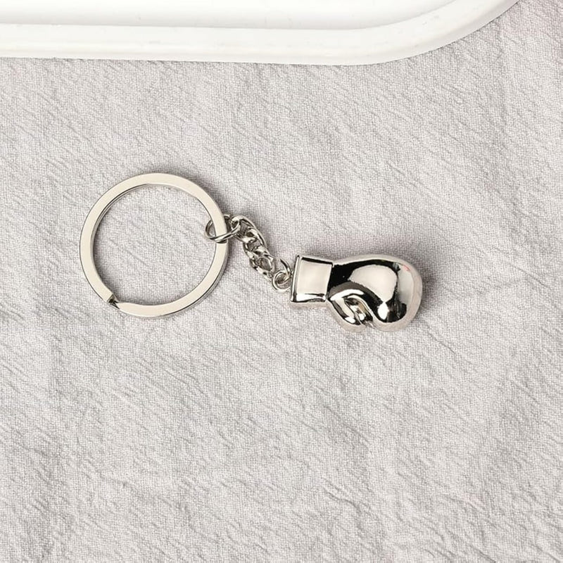 Boxing Glove Metal Keychain