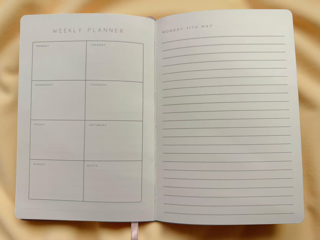 Personalized Diary with Custom Name – Elegant Journal for Writing, Planning & Gift Giving