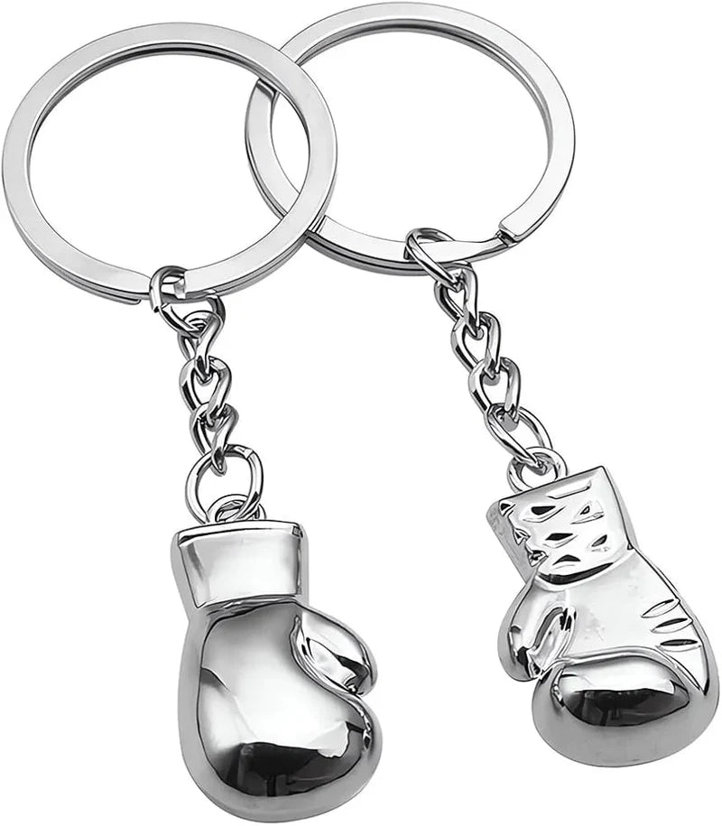 Boxing Glove Metal Keychain