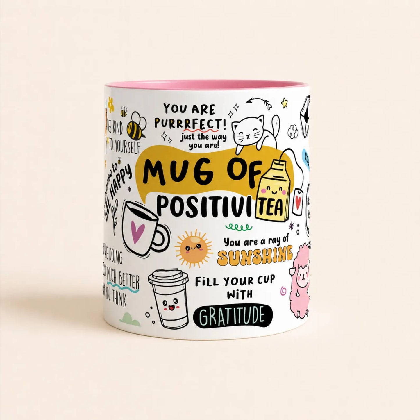 Coffee Mug- Mug of Positivi-Tea