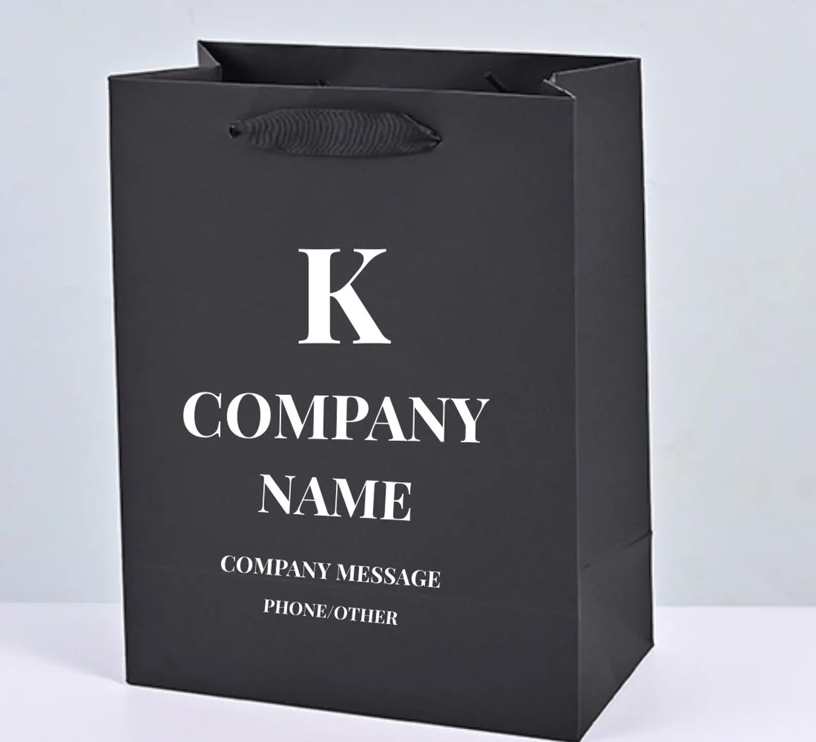 Personalized Business Gift Bags, Any Logo Gift Bag For Clients, Party favor Paper Bag