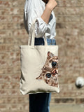 Funny Cat Tote Bag, Cat Tote Bag, Cat Lover Gift, Cat Mom Tote, Cute Tote Bag, Canvas Bag, Aesthetic Bag, Casual Canvas Tote, Gift Tote Bag
