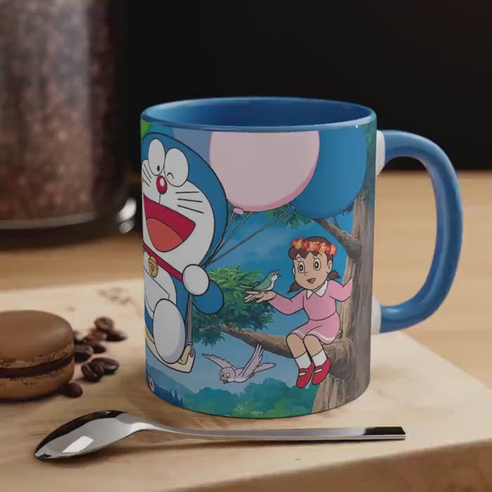 Doraemon Coffee &amp; Tea Mug | Cute Ceramic Mug for Coffee &amp; Tea Lovers