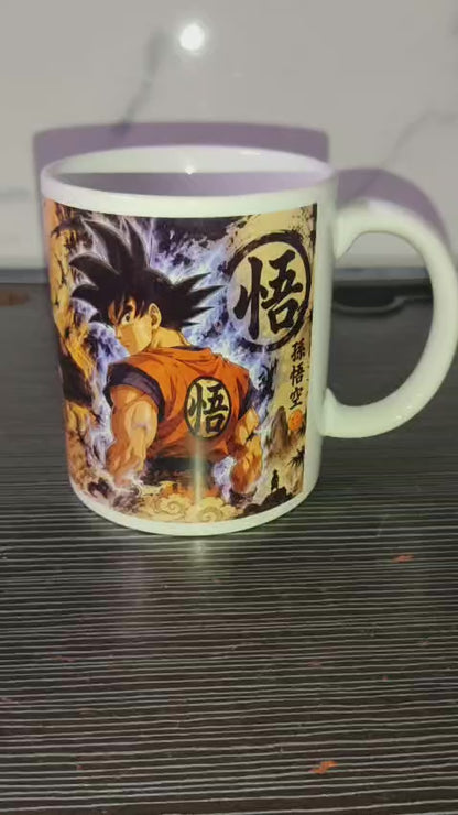 Naruto X Goku X Itachi Anime Coffee And Tea Mug